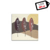 L:A:S - Laser Art Style - QUADRO – SCULTURA DA PARETE FLOREALE – Q-015 DECORO RUGGINE
