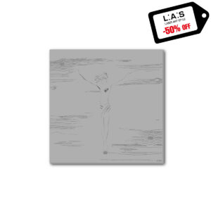 L:A:S - Laser Art Style - CROCIFISSO DA PARETE DESIGN MODERNO – Q-036-T8 CEMENTO