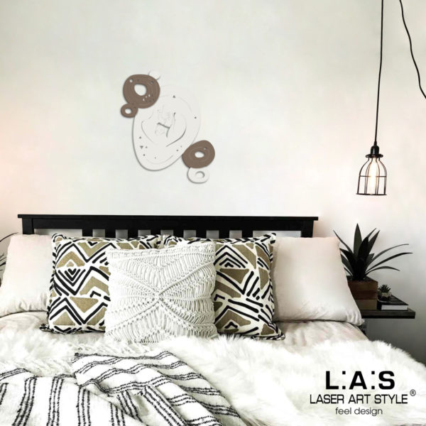 L:A:S - Laser Art Style - CAPOLETTO SACRA FAMIGLIA – SI-480L PANNA – GRIGIO MARRONE