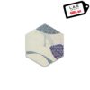 L:A:S - Laser Art Style - OROLOGIO DA PARETE DESIGN GEOMETRICO – SI-533 DECORO TONI FREDDI