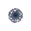L:A:S - Laser Art Style - OROLOGIO DA PARETE MODERNO – SI-534 DECORO GRIGIO BLU