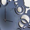 L:A:S - Laser Art Style - OROLOGIO DA PARETE MODERNO – SI-534 DECORO GRIGIO BLU