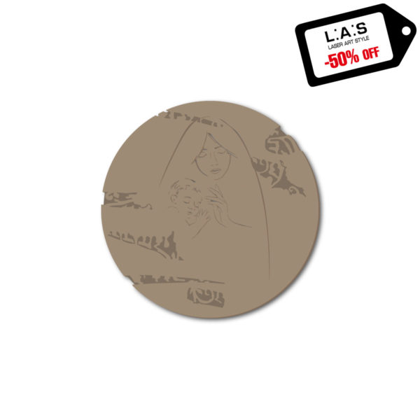 L:A:S - Laser Art Style - CAPEZZALE MATERNITA’ – SI-274L NOCCIOLA