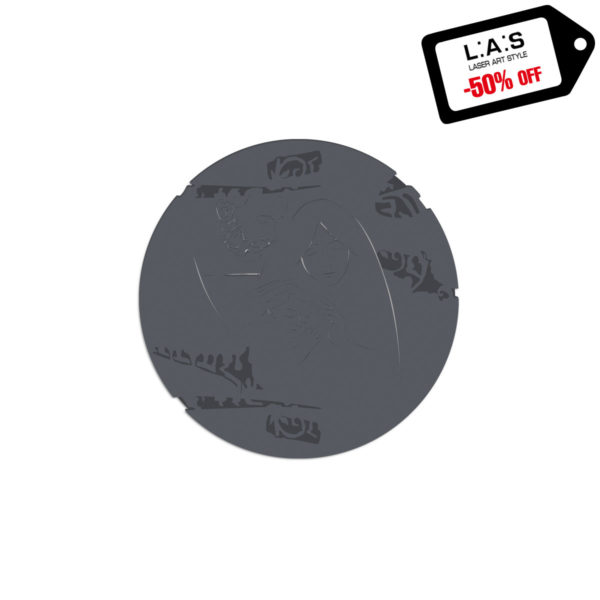 L:A:S - Laser Art Style - SACRA FAMIGLIA STILIZZATA SI-275XL ANTRACITE