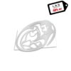 L:A:S - Laser Art Style - CAPEZZALE – MATERNITA’ – SI-325L BIANCO-ARGENTO